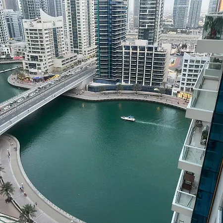 Spacious 1Br With Full Marina View Dubai Exterior foto